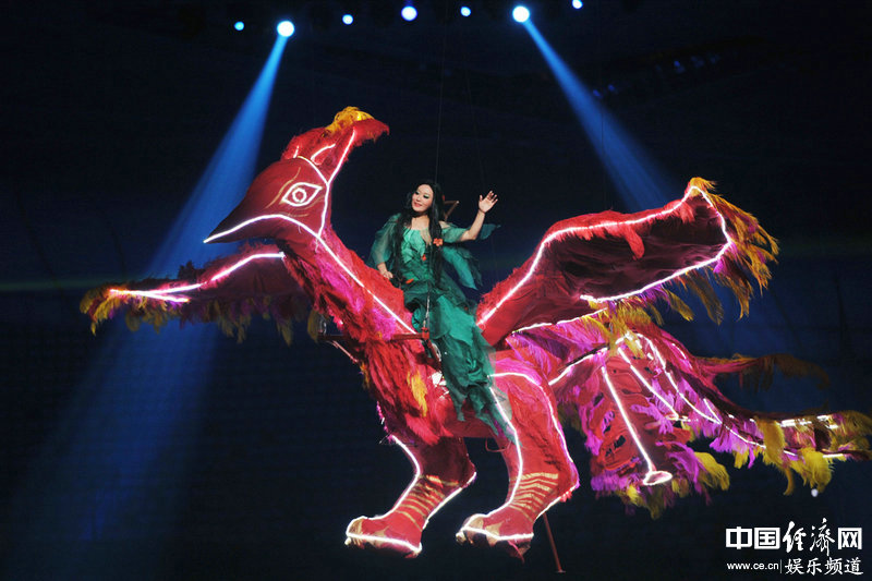 Première du spectacle « Bird&apos;s Nest Attract » à Beijing 5