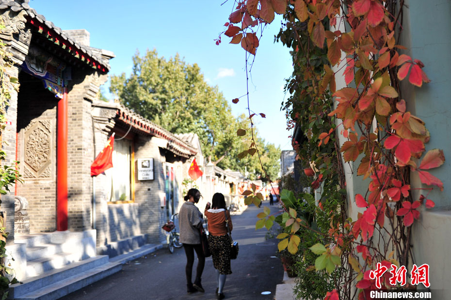 Dix quartiers pittoresques de Beijing en automne