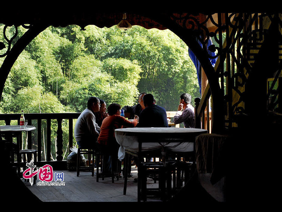 La ville ancienne de Zhongshan, à Chongqing de Chine