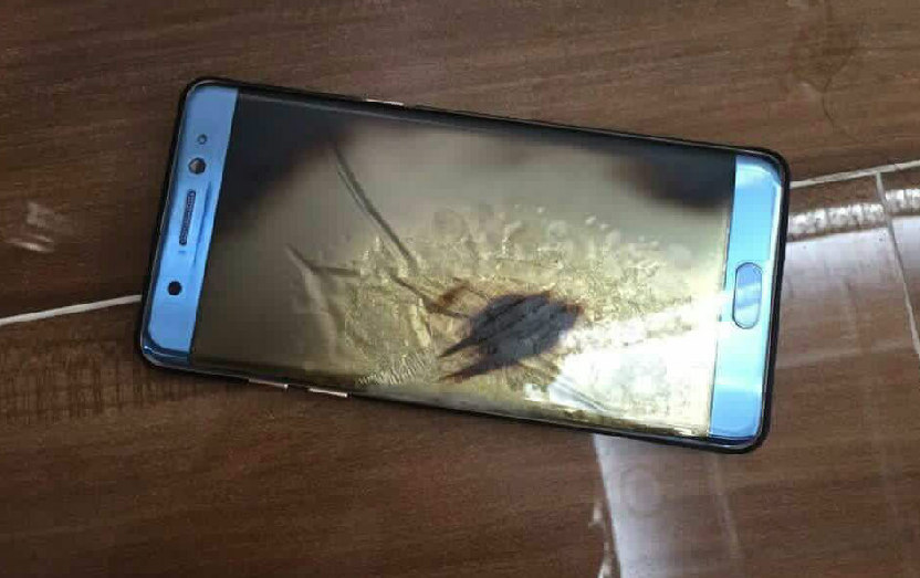 Samsung enquête sur le premier rapport d'explosion d'un Galaxy Note 7 en Chine
