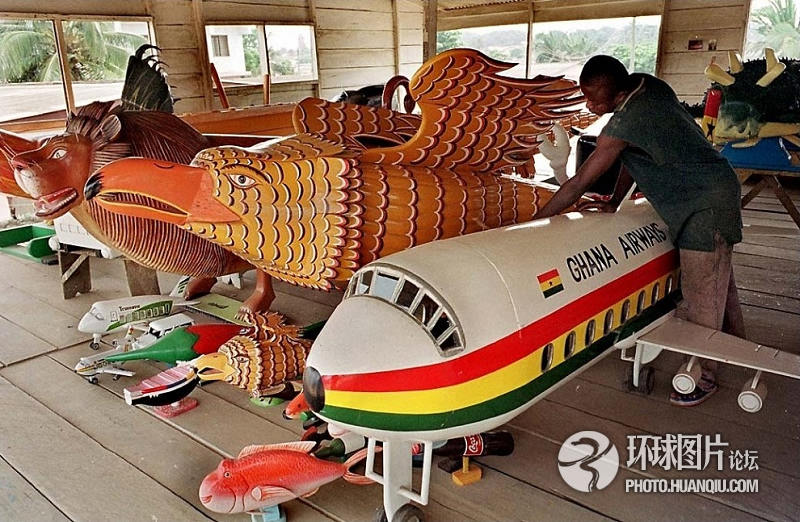 Ghana : à la découverte de cercueils originaux(3)