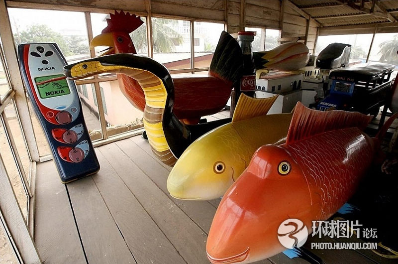 Ghana : à la découverte de cercueils originaux(4)