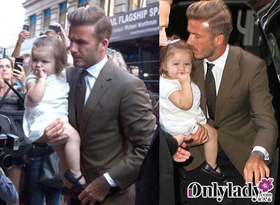 David Beckham à la Fashion week de New York : un père aimant avant tout