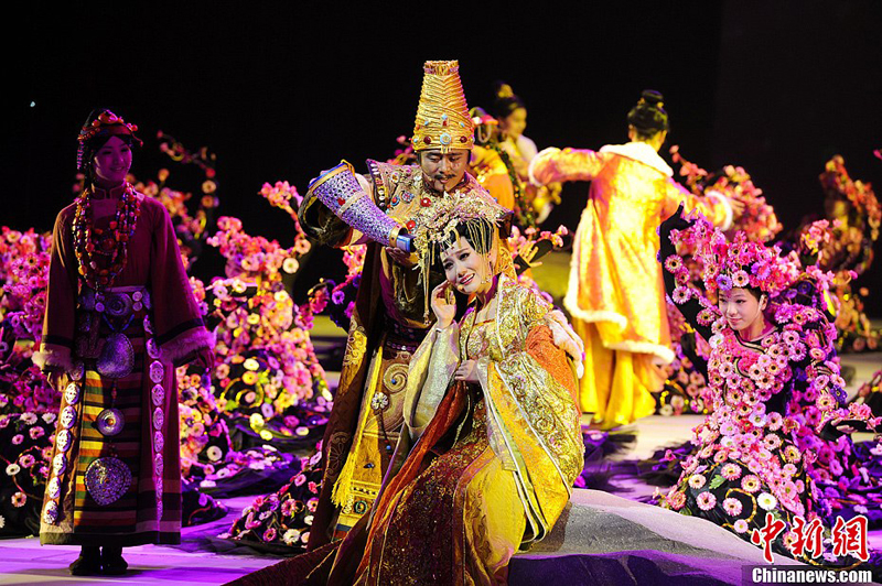 La première de la comédie musicale La princesse Wencheng à Beijing1