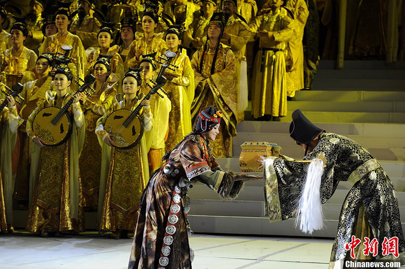 La première de la comédie musicale La princesse Wencheng à Beijing5