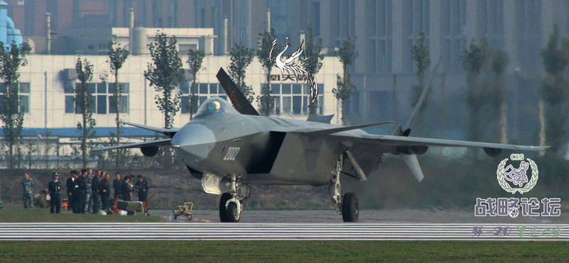 J-20 : radar AESA installé sur le chasseur furtif chinois