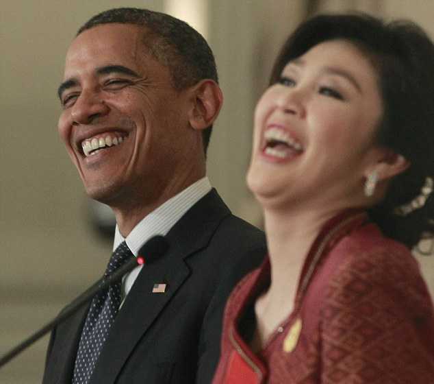 Michelle Obama en colère : le flirt de son mari avec Yingluck est une humiliation