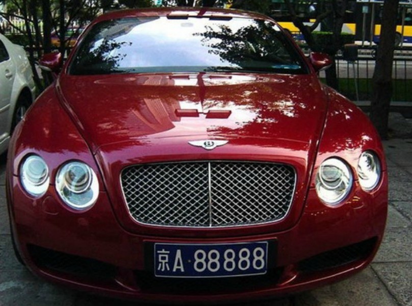 La limousine préférée des riches chinois : la Bentley