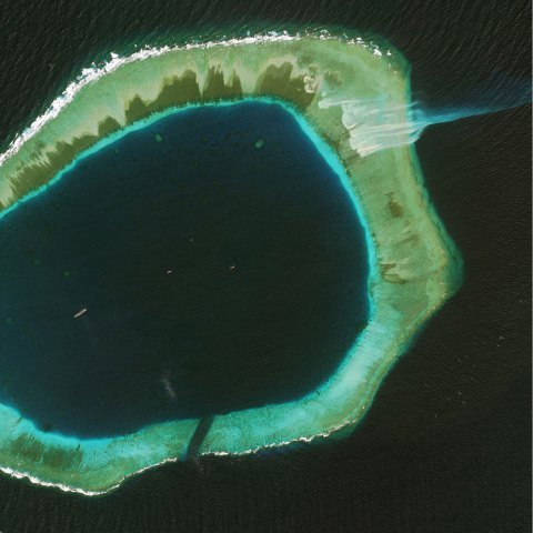 Les meilleures photos satellites de 2012: naufrage du Costa Concordia