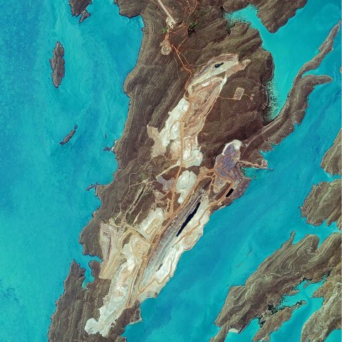 Les meilleures photos satellites de 2012: naufrage du Costa Concordia